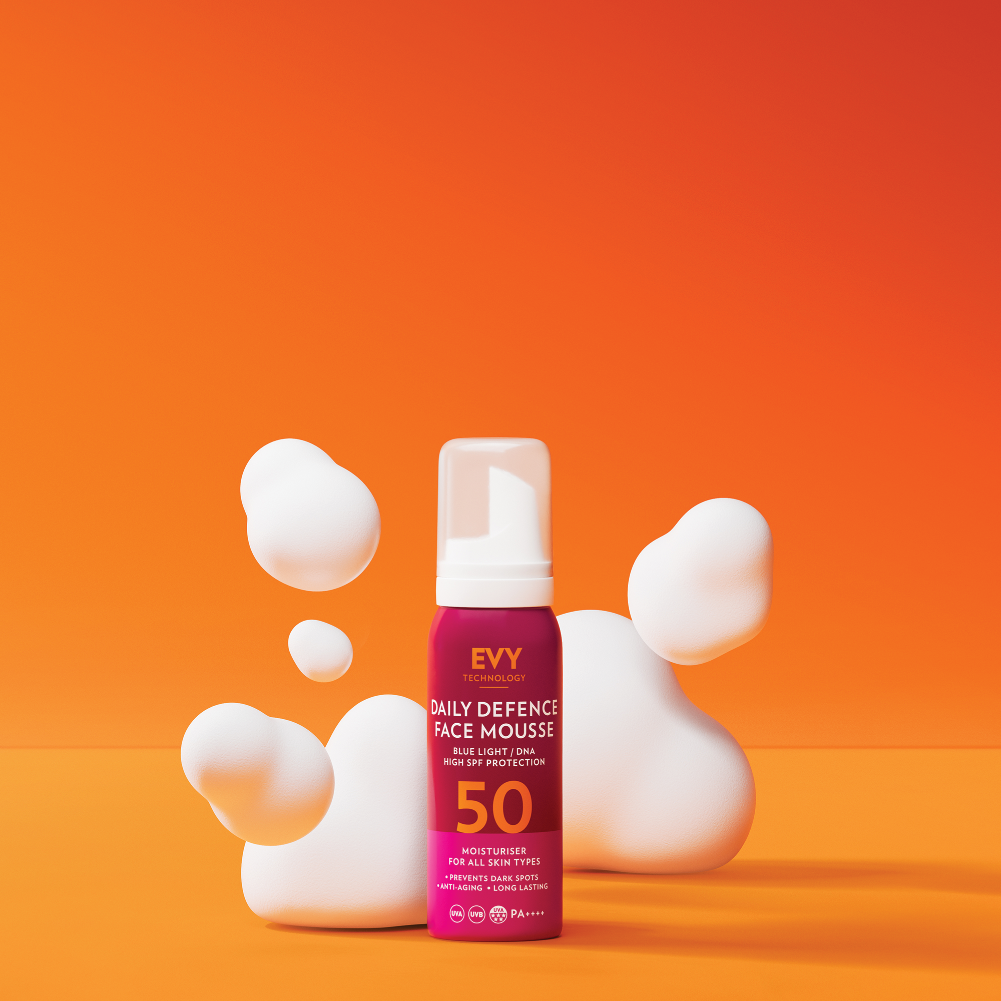 Intenzívna hydratačná pena EVY DAILY DEFENCE FACE SPF 50